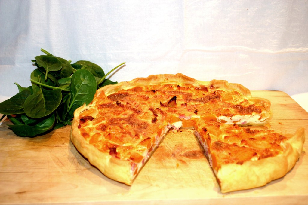 Tarte salée à la patate&nbsp;douce