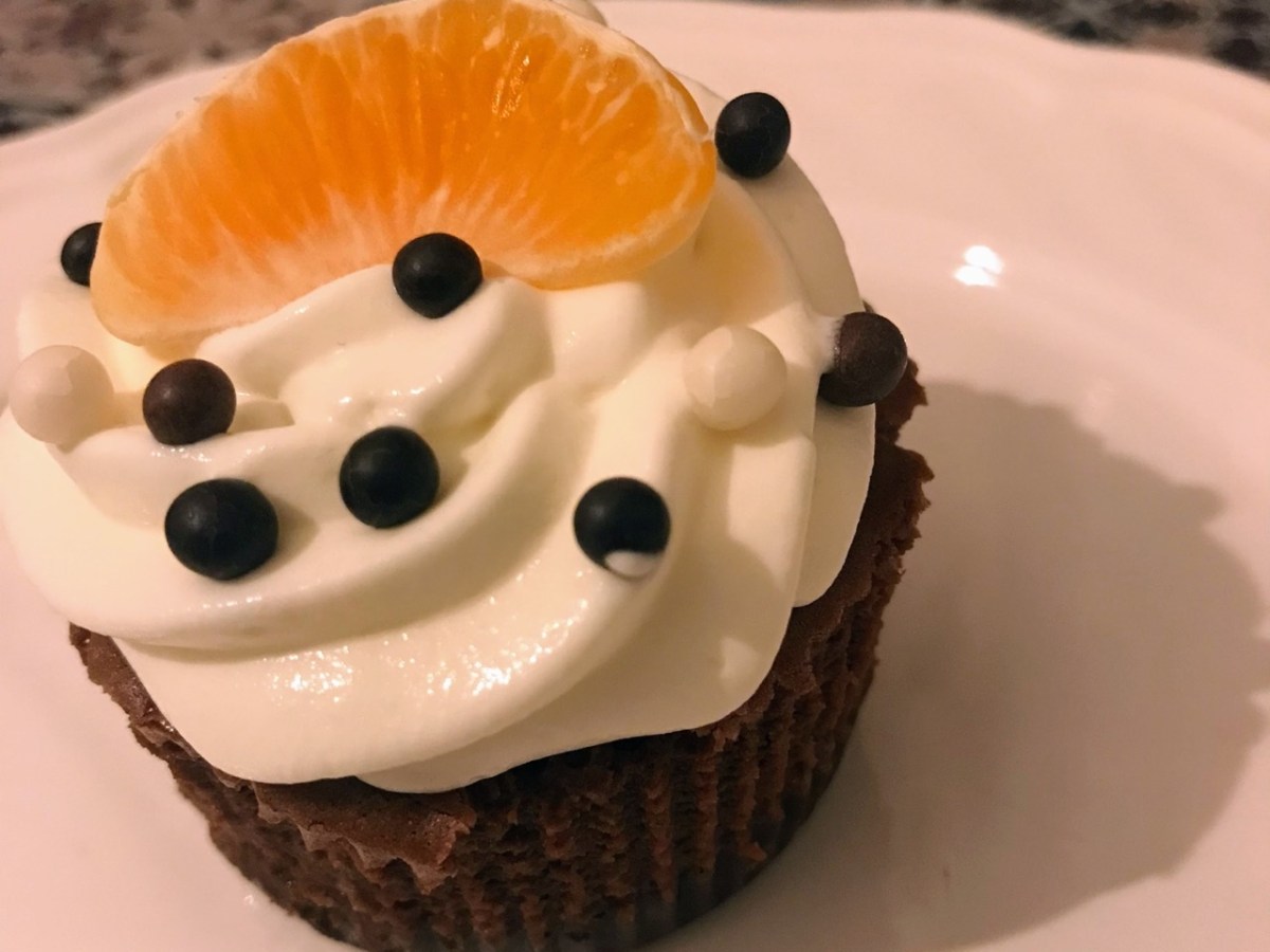 Cupcake Chocolat clémentine&nbsp;piment