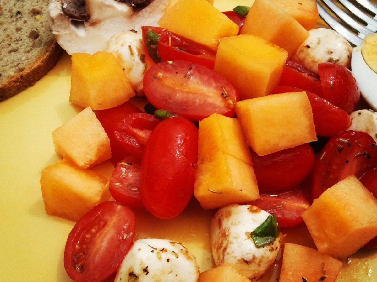 Salade au melon
