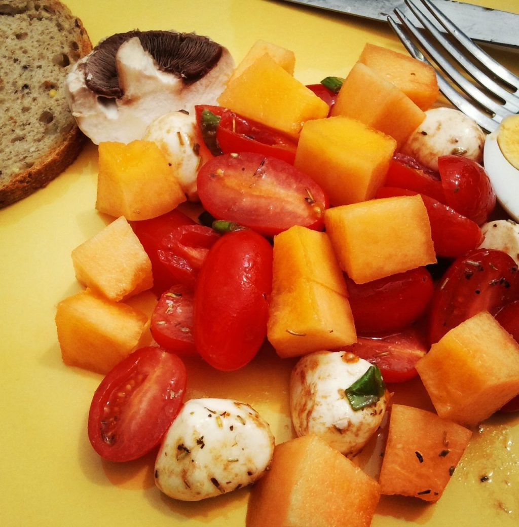Salade au melon