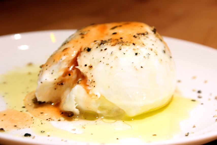Mozzarella marinée