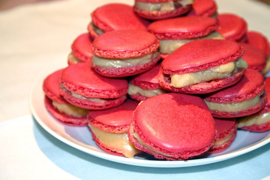 Macarons au caramel&nbsp;salé