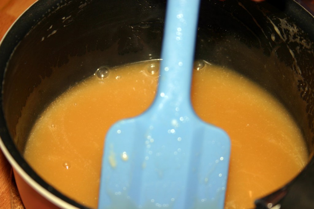 Sauce au caramel beurre&nbsp;salé