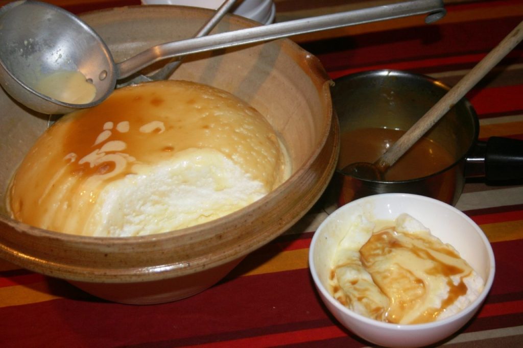Ile flottante au caramel&nbsp;salé