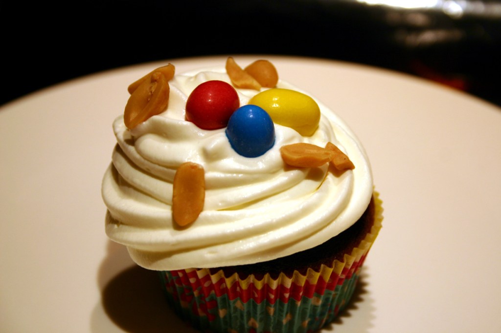Cupcakes m&m&rsquo;s