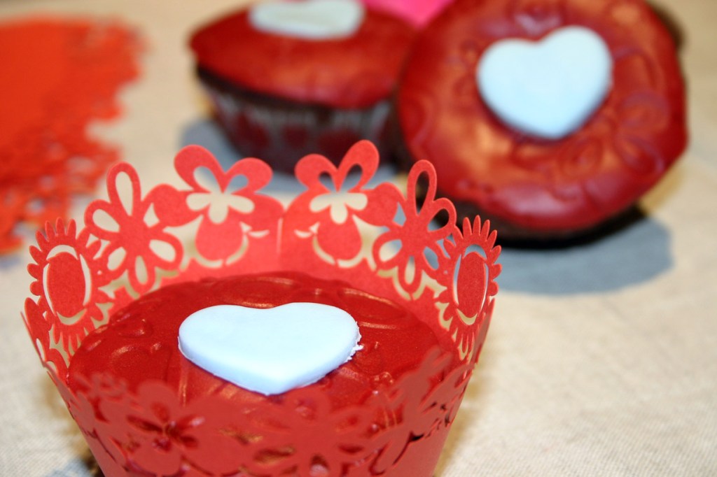 Cupcake de la St&nbsp;Valentin
