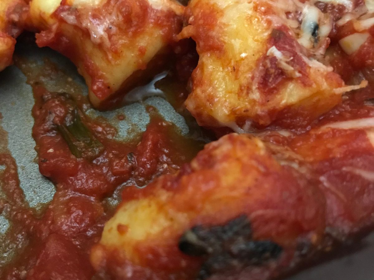 Gratin de gnocchis à la&nbsp;tomate
