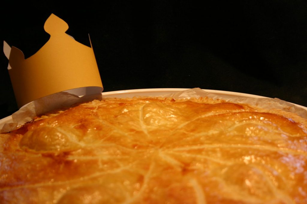 Galette des rois, frangipane à la&nbsp;pistache