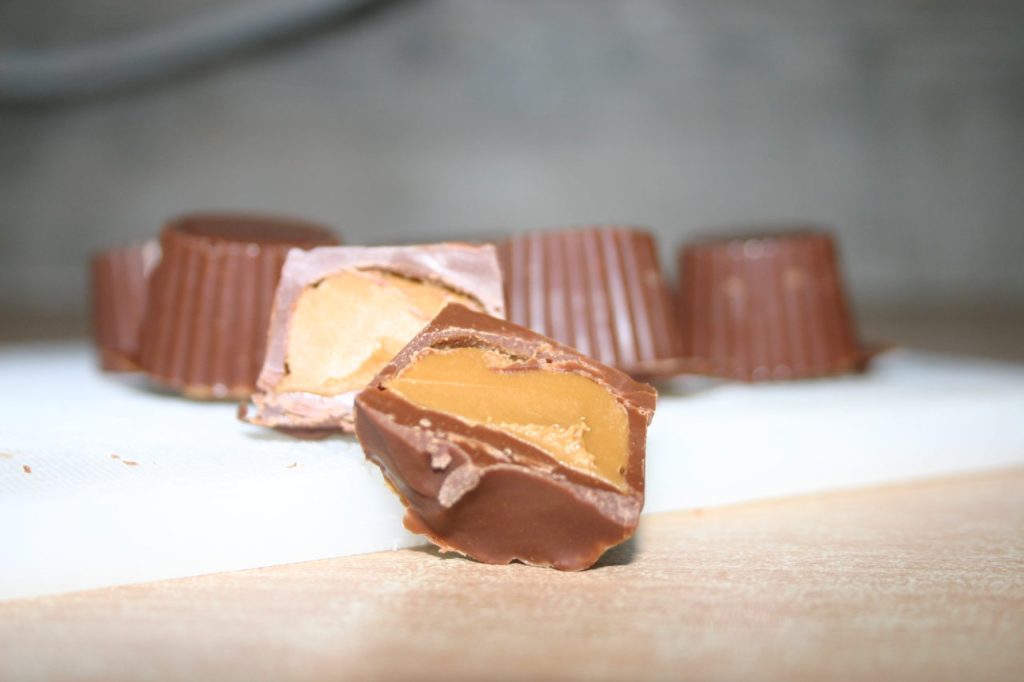 Chocolats fourrés maison