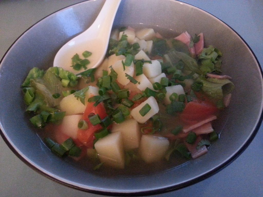 Bouillon de pomme de&nbsp;terre