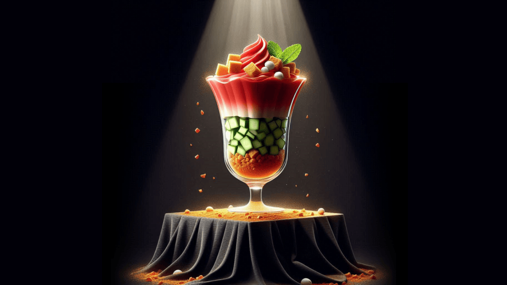 Verrines de tomates