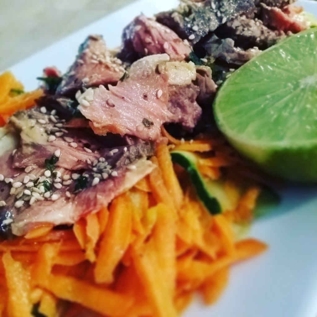 Salade de boeuf thaï