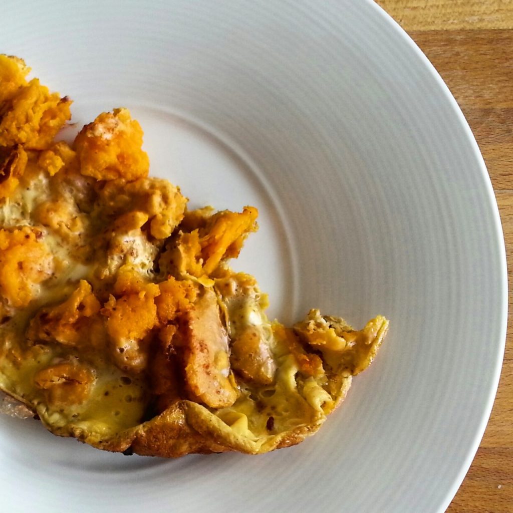 Fritatta à la patate douce et&nbsp;piment