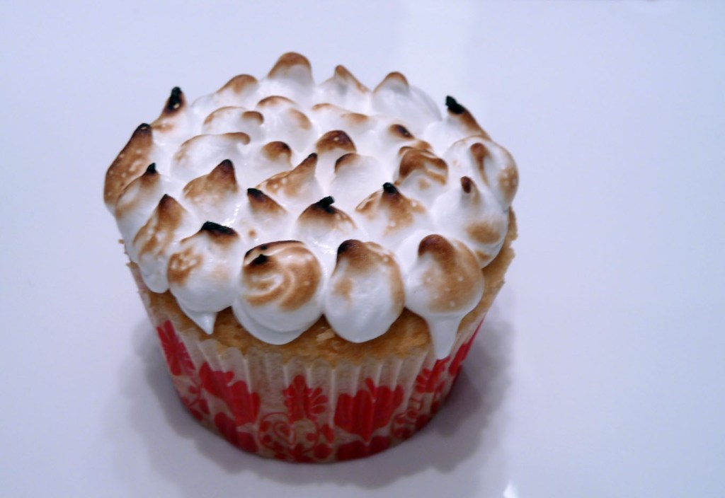 Cupacakes façon tarte au citron&nbsp;meringuée