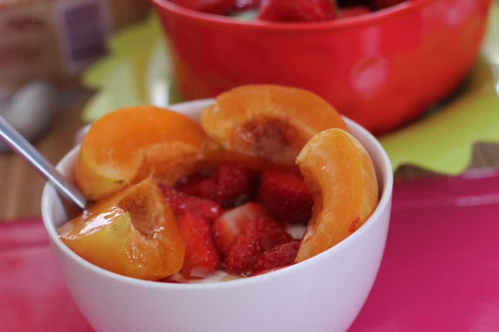 Dessert fruité express