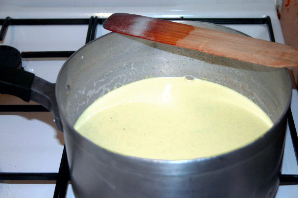 Crème anglaise à la&nbsp;vanille