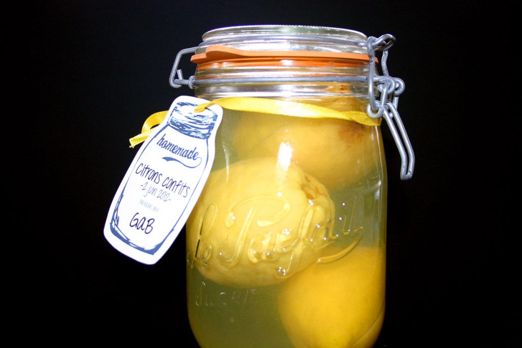 Citrons confits maison