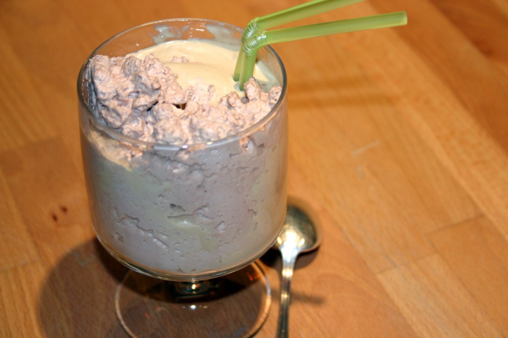 Irish cream coffee