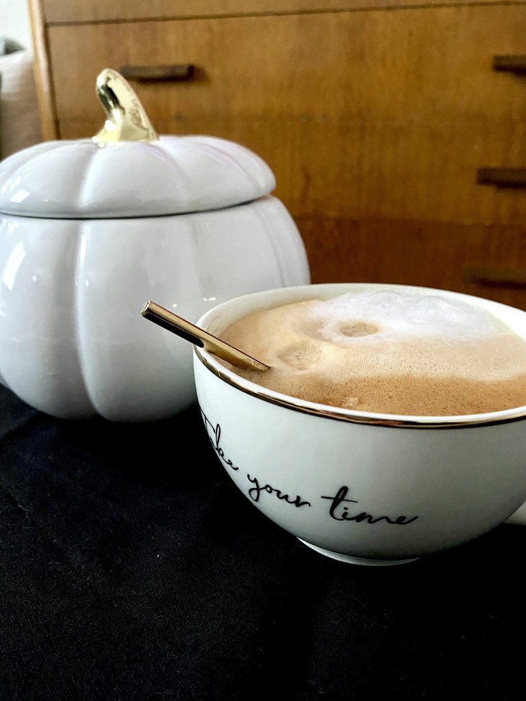 Latte et citrouille
